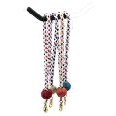 西陣織と同じく京都の伝統工芸「京組紐」のストラップ