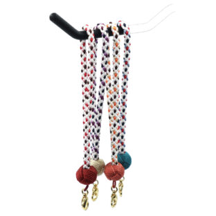 西陣織と同じく京都の伝統工芸「京組紐」のストラップ