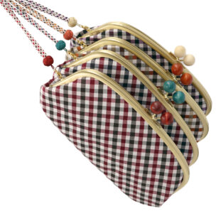 美しい西陣織シルクと京組紐のコラボ財布