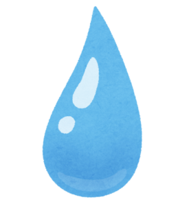 水滴 いらすと