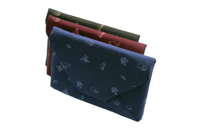 ねこ　数寄屋袋