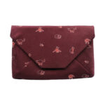 ねこクラッチ　レッド　正面