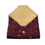 ねこクラッチ　レッド　内側