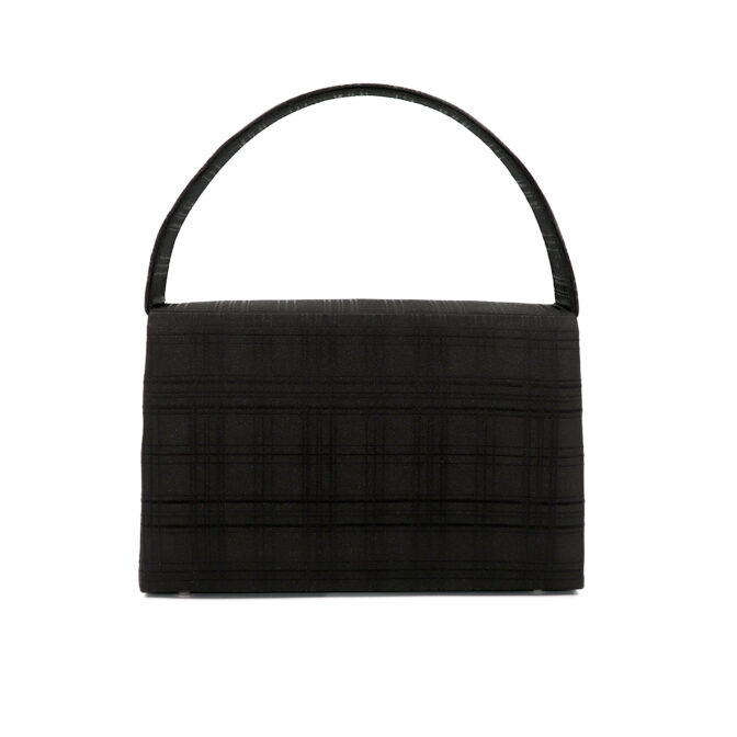 チェック張りフォーマル　背面