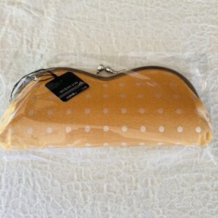 西陣織シルク×艶やかナイロン・山型眼鏡ケース・スパークリング・オレンジのレビュー