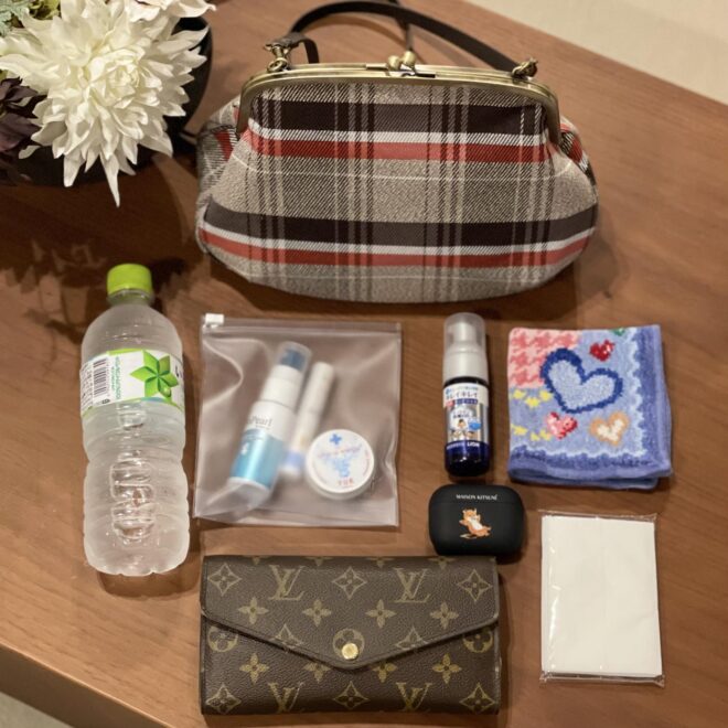 がまぐちポシェットベージュ お客様提供