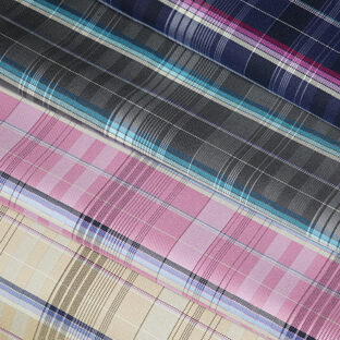 複雑に色が絡み合う格子柄（チェック柄）の魅力とは