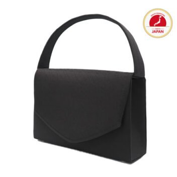 西陣織シルク・貼りフォーマルバッグ・慶弔両用・小花吹雪・花柄・レディース・日本製