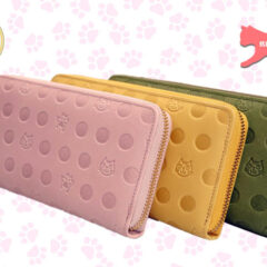 肉球がとっても可愛い猫財布の新型・予約販売開始しました！