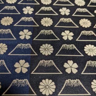 西陣織のオリジナル生地作成させて頂きました!