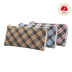 西陣織のタータンチェック長財布で、日本の伝統とモダンを融合させよう
